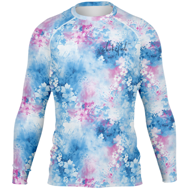 Chokefish™ Long Sleeve Rashguard Acid-Wash Men's Shirt-006